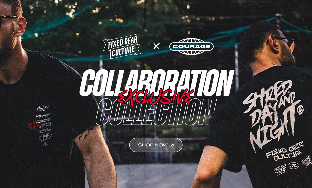 Courage Cycling Club + Fixed Gear Culture Collaboration